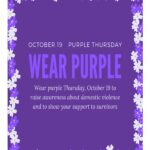 October 19 is Purple Thursday!